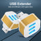 USB2.0 HUB Quick Charge 3-Port USB Splitter Mobile Phone Chargers Wall Adapter