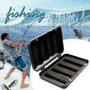 Multifunctional Plastic Fishing Tackle Box Fishing Bait Lure Hook Holder Case
