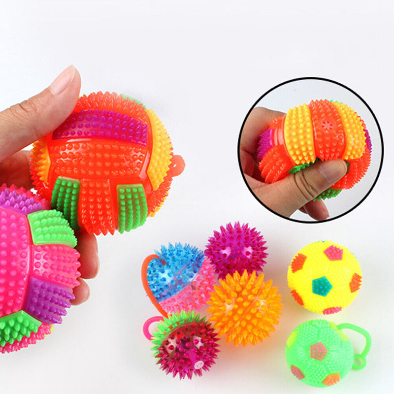 Jumping Activation Ball LED Light Up Sound Flashing Bouncing Vibrating Ball