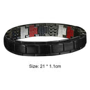 Removable Therapeutic Energy Healing Magnetic Bracelet Jewelry (Black) Newly