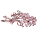 Bouquet Diamond Corsage Alloy Brooch Metal Brooch Exquisite Accessory