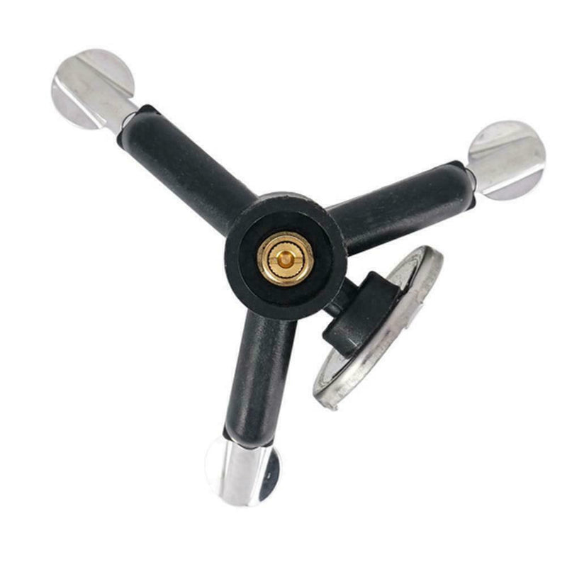 Outdoor Gas Stove AdapterPortable Camping Safety Convertor Convert Triangl E6B4