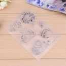 Clear Transparent Silicone Seals DIY Stamp Sheet Photo Album Decor Gift Newly