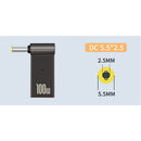 PD Laptop Power Adapter Connector USB Type-C Female to Male Jack Plug Converter