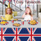 1pcs British Flag Table Cloth Kitchen Tableware Mats Table Placemats Dining O2I1