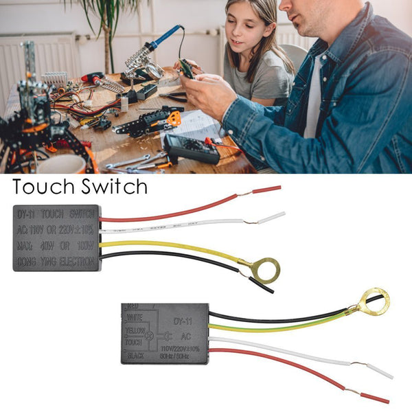 Dimmer On-Off 3 Way Sensor Switch AC 120V/220V Touch Switch Table Light Parts