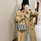 Plush Handbags Female Zebra Print Shoulder Underarm Bag Chain Purses (3)