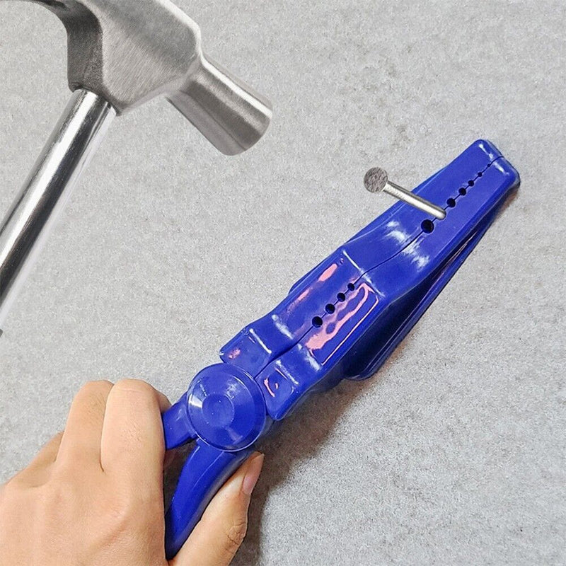 Finger Protector Nailing Pliers Nail Holder Tool Hammer Nail Screw Fixer