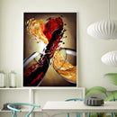 5D DIY Full Drill Diamond Painting Wine Cross Stitch Mosaic Kits Bedroom Decor