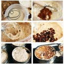 Steel Danish Dough Whisk Blender Cake Bread Dough Pastry Stick F5T7 G4I7