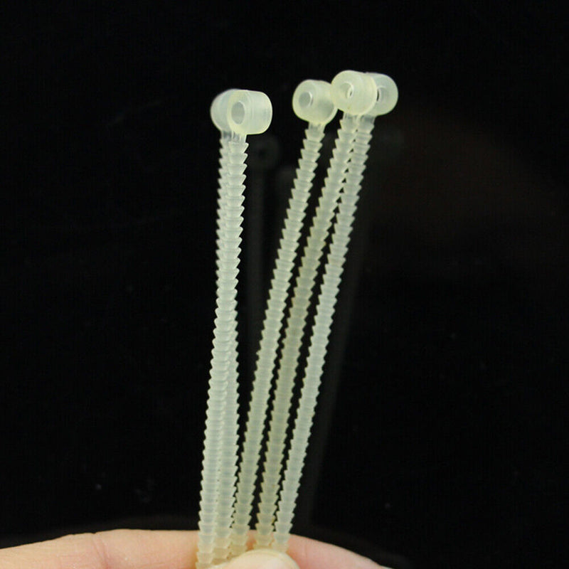 10pcs Water Soluble Cable Tie Bait Tied Belt Straps Equipment