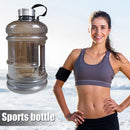 2.2L Water Kettle with Handle Outdoor Fitness Gym Training Bottles (Black) Newly
