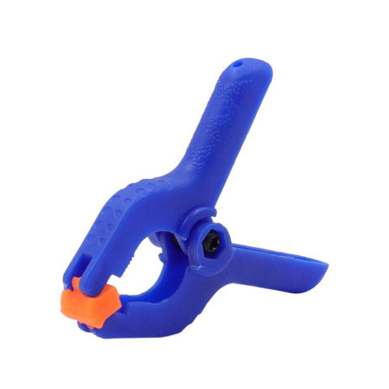 10pcs 2inch Spring Clamps Woodworking Clip Photo Studio Background (Blue) Newly