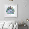 5D DIY Full Round Drill Diamond Painting Succulent Plants Cross Stitch Mosaic