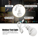 Portable Mini Tent Work Light LED Bulb Emergency Lamp Camping Hiking Lighti