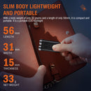 900lm XPG LED Lights Torch with Keychain Type-C USB Rechargeable Work Flashlight