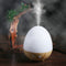 235ML Ultrasonic Air Humidifiers Wood Grain Egg Design Essential Oil Aroma-17828