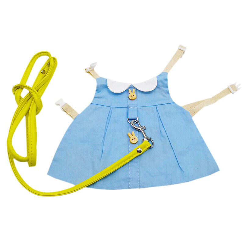 Hamster Harness Vest Leash Set Small Animal Travel Chest Strap Clothes Supp