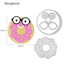 4pcs DIY Doughnut Cutting Dies Stencil Scrapbooking Embossing Paper Craft-201602
