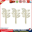 Durable Wood Potted Climbing Frame Flower Support Stand (Leaves 3pcs) Newly