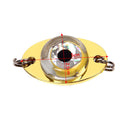 LED Fishing Lure Light Deep Underwater Eye Shape Flashing Squid Attracting Lamp