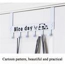 Key Sticky Hook Door Back Hooks Coat Hook Hanging Door Hooks Detachable Hooks