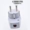 EU Plug 2Pin Receptacle Connector Power Swtich Plug Adapter Power Plug