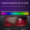 Type-C APP Control RGB 32 LED Voice-Activated Rhythm Light Bar (Jazz Black)