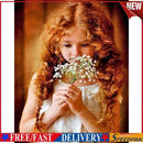 Diamond Painting DIY Little Girl Full Round Diamond Mosaic Art