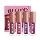 4PCS/Set Long Lasting Lip Gloss Beauty Glazed Matte V5B7 Liquid Make-up Lip T6L9