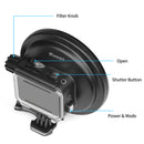 45m Underwater Waterproof Housing Case Lens Filter for GoPro Hero 7 6 5
