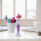 Vase Diamond Painting Point Drill Pen DIY Craft (Purple Dolphin w/ Drill)