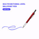 Multi-functional Level Ballpoint Pen Handy Tech Screwdriver Random (Blue) Newly