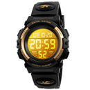 SKMEI Waterproof Electronic Watch Outdoor Sports LED Digital Men Wristwatch