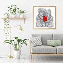 Bear Couple Full Drill Diamond Painting Home Decor DIY Mosaic Kit Picture Newly