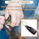 Stainless Steel Fishing Pliers Fishing Line Lure Hook Remover Cutter Fish Ton