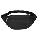 Fashion Fanny Pack Large Capacity Chest Bags Solid Color Multi Pocket for Sports