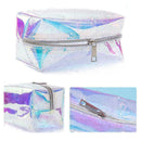 Holographic Women Makeup Bag Travel Cosmetic Bag Pen Pencil Case U6I5 W7X0