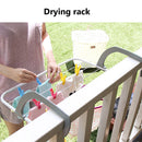 Clothes Drying Folding Towel Rack Indoor Outdoor Balcony Hanging Holders Newly