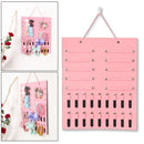 Hanging Baby Girl Headbands Storage Organizer Holder for Hair Bow (Pink) Newly