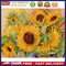11CT Full Cross Stitch Sunflower Stamped DIY Cotton Thread Printed Needlewo