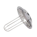 Outdoor Camping BBQ Roast Chicken Grill Holder Fork Non-stick Roaster Rack Newly