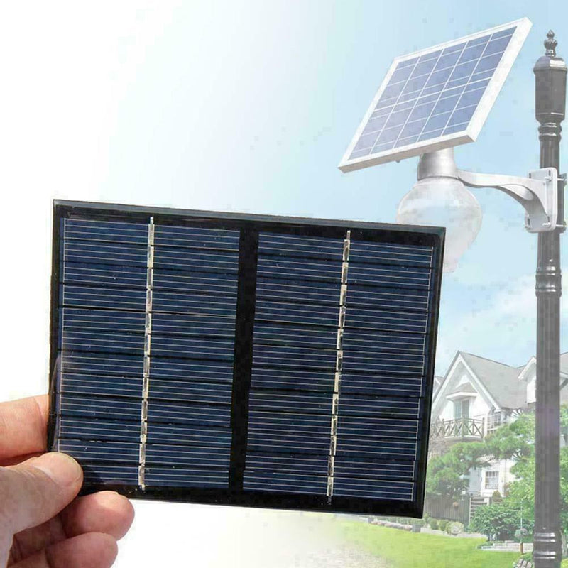 12V 2W Solar Panel Module DIY For Light Battery Cell Phone 8U7Y W3T9 T0Q Z7E9
