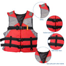 Adults Floating Jacket Lightweight Life Vest for Fishing Swimming (Red) Newly