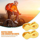 2pcs Bicycle Chain Connector Lock Quick Link MTB Road Bike Magic Buckle Parts