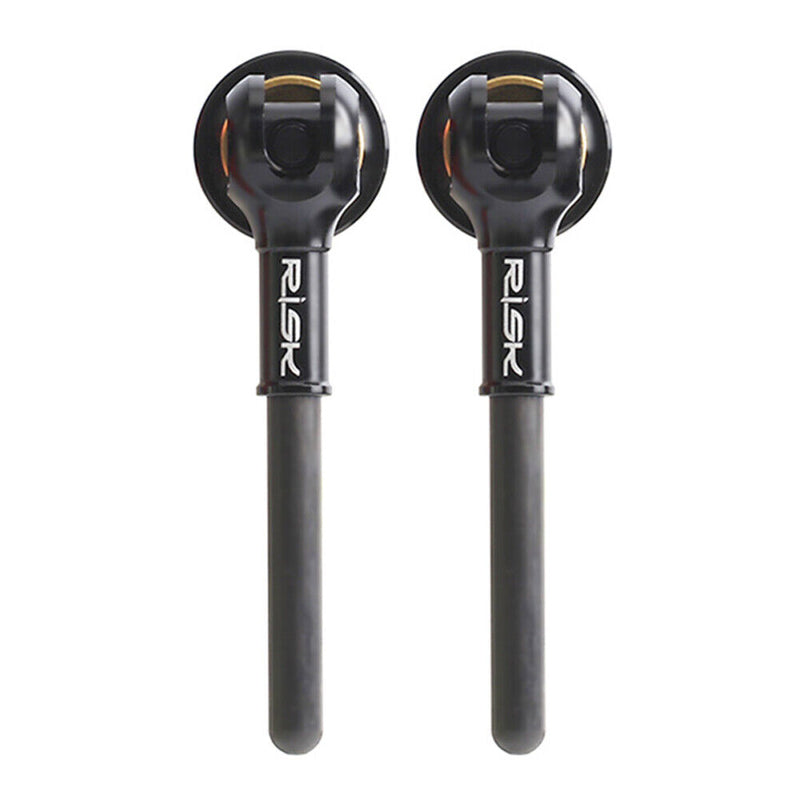RISK Titanium Alloy Bicycle Quick Release Skewers Lever MTB Parts (Black) Newly