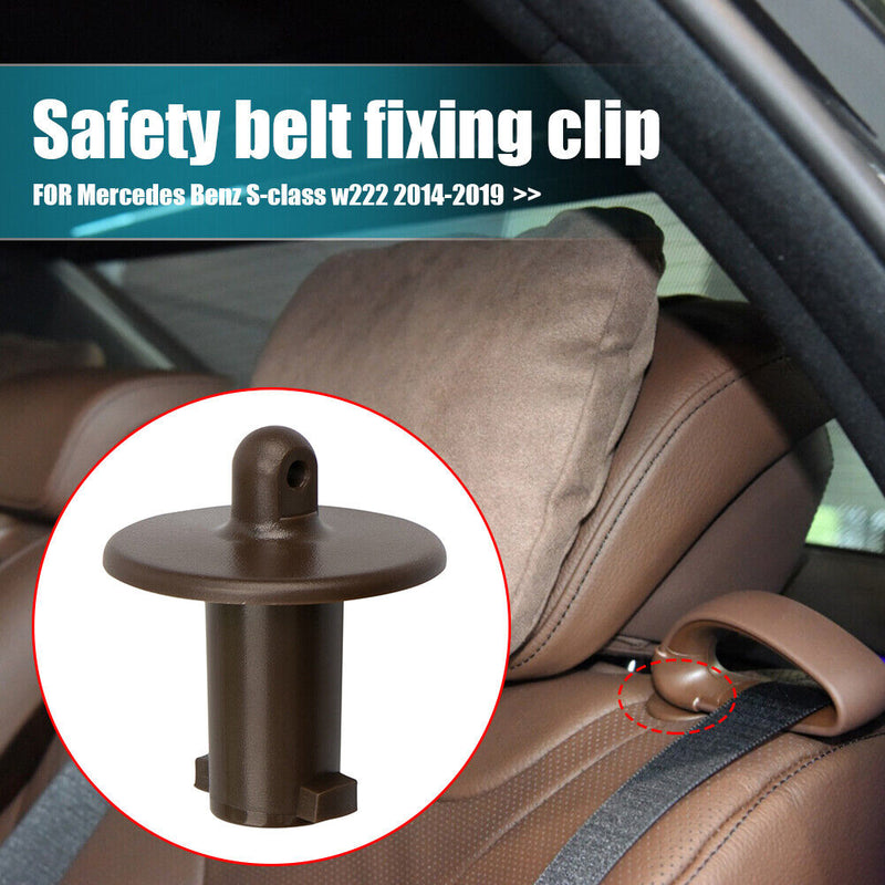 Car Rear Seat Belt Guide Fixing Tie Buckle for Benz S-Class W222 Safe Belt Clip