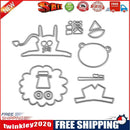 One Set DIY Zoo Metal Cutting Dies Scrapbook Emboss Stencils(MS255)