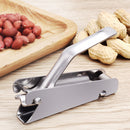 Stainless Steel Nut Sheller Nut Pincers Melon Seed Opener Kitchen Tool (L)