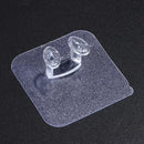 Transparent Wall Power Plug Hook Socket Holder Storage Hanger Wire Bracket